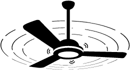 Ceiling fan logo