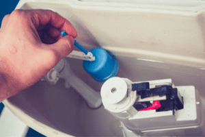 Quiet toilet fill valve replacement