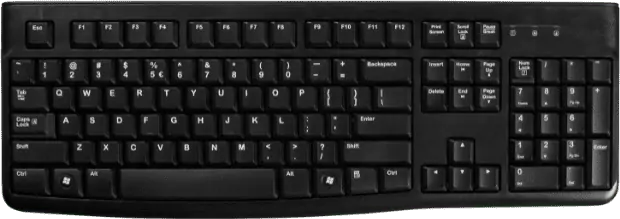 Image of a full-size keyboard