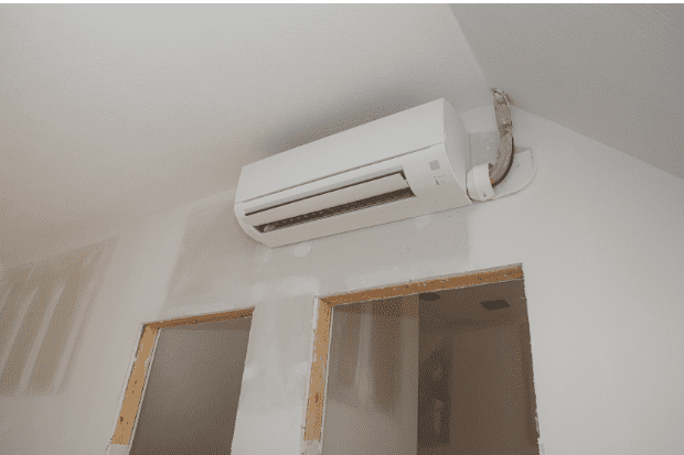 Image showing an AC indoor unit, which circulates cool air in the room.