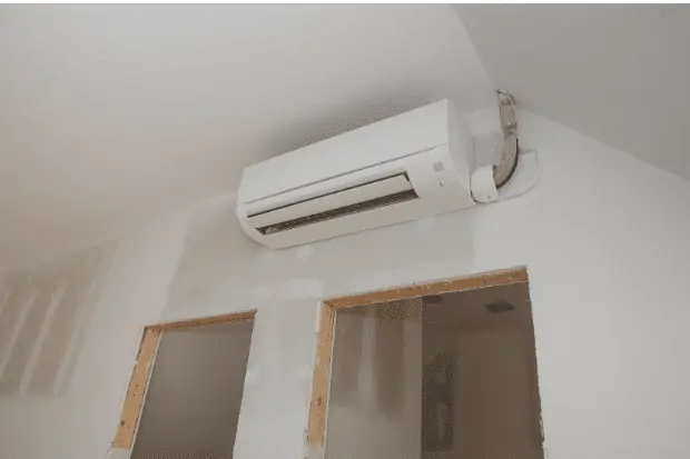 Image showing an AC indoor unit, which circulates cool air in the room.