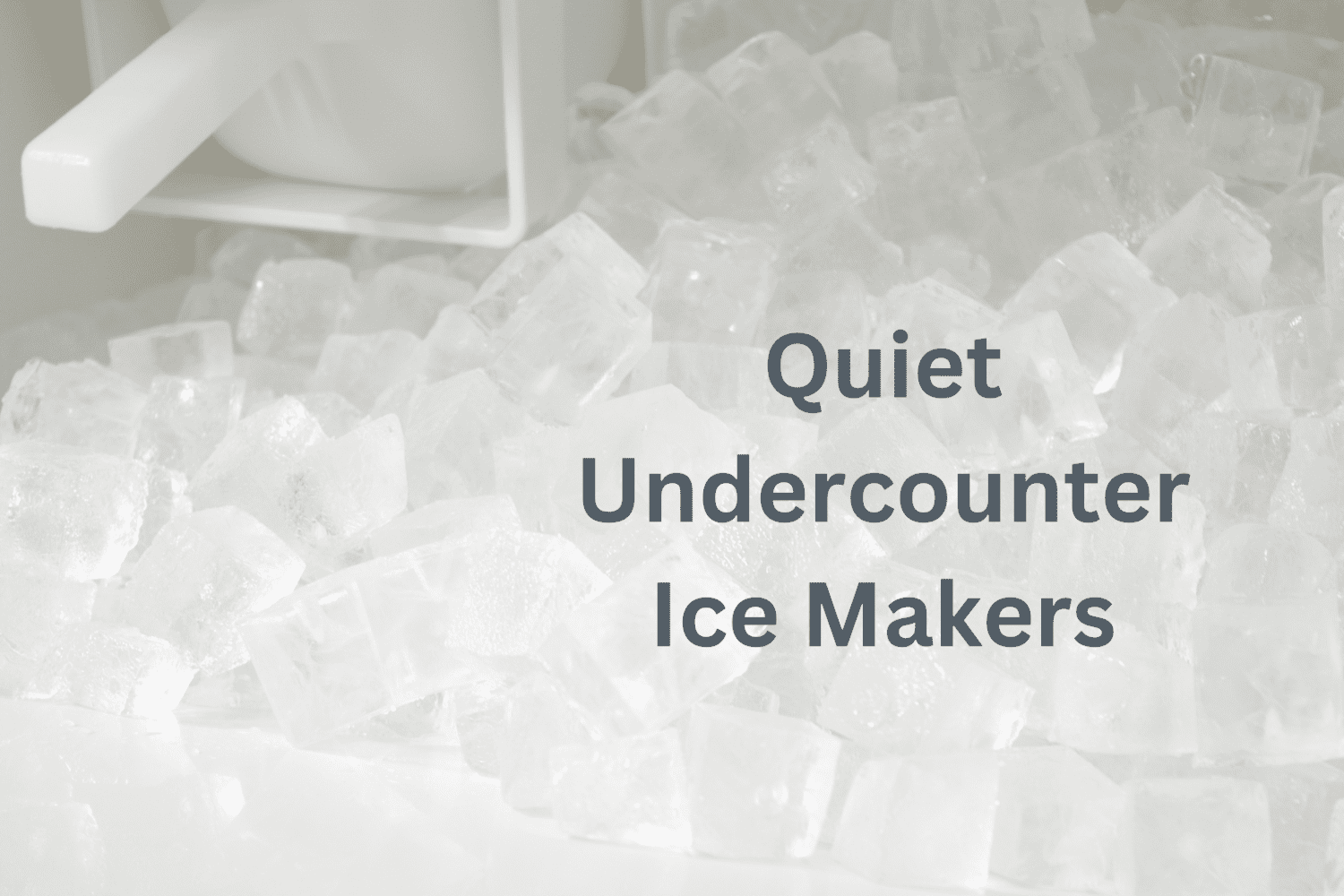 Top 5 | Whats The Quietest Undercounter Ice Maker? Review & Noise 